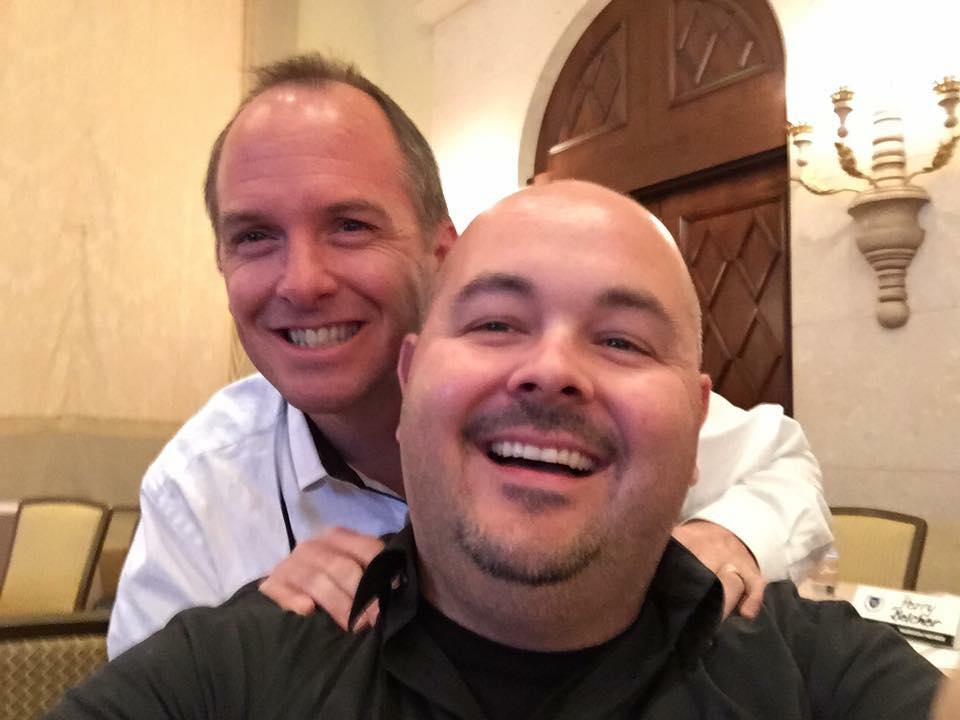With Vinnie Fisher, serial entrepreneur and co-founder of FullyAccountable, at War Room Mastermind 2017.