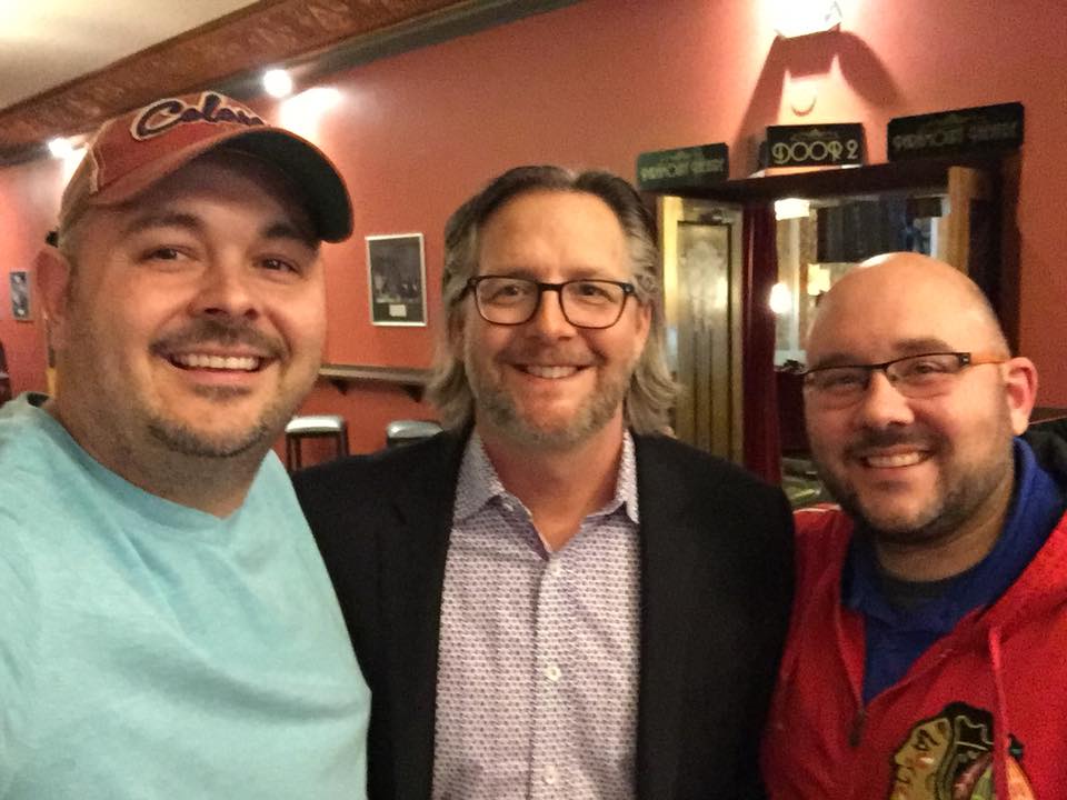 With Brian Clark, founder of Copyblogger and pioneer of content marketing, at his private event in Denver, 2018.